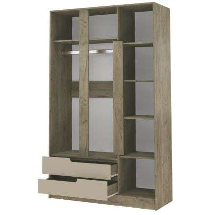 Спальный гарнитур «ГАВАНА» Дуб Крафт Серый/Кашемир (Тэкс) в Нижнем Новгороде фото №15