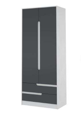 Спальный гарнитур «ГАВАНА» Модульный Белый/ Графит (Тэкс) в Нижнем Новгороде фото №12