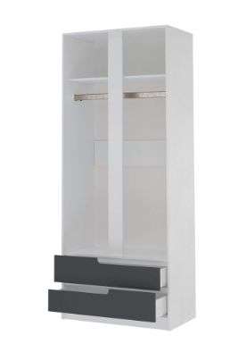 Спальный гарнитур «ГАВАНА» Модульный Белый/ Графит (Тэкс) в Нижнем Новгороде фото №13