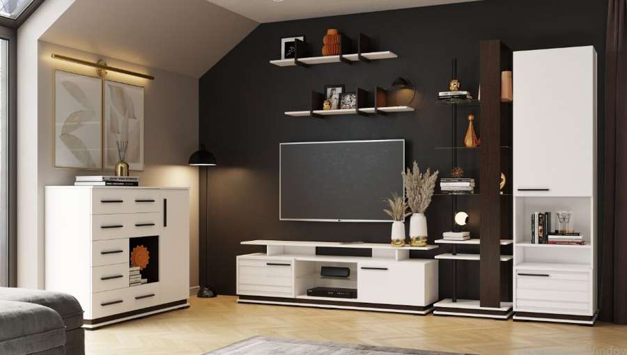 Гостиная модульная «Модена» комплектация 4 (Домани) в Нижнем Новгороде фото №6