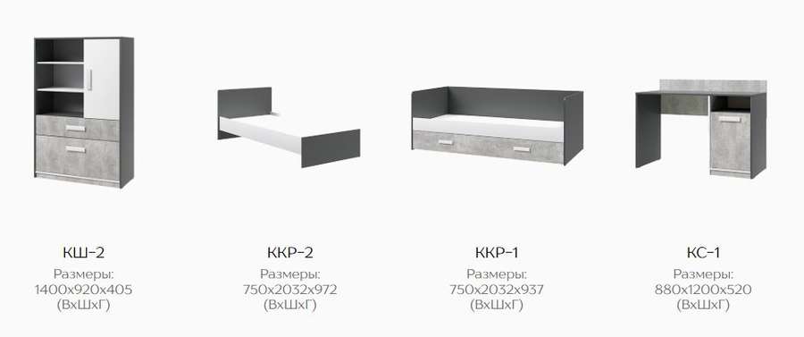 Детская «Кэнди» модульная Набор 3 (Домани) в Нижнем Новгороде фото №7