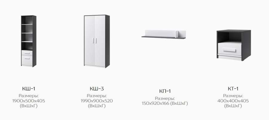 Детская «Кэнди» модульная Набор 3 (Домани) в Нижнем Новгороде фото №3