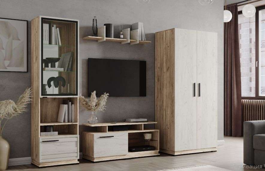 Гостиная модульная «Модена» комплектация 3 (Домани) в Нижнем Новгороде фото №1