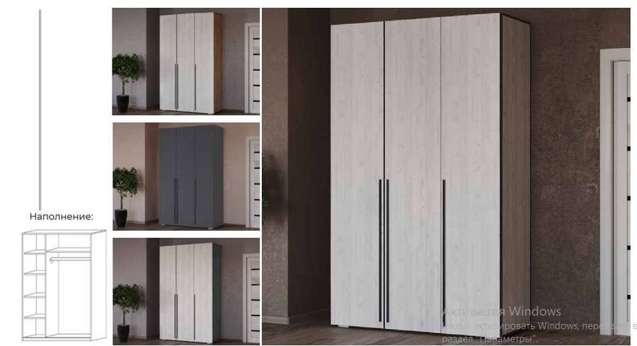 Шкаф 3-х ств. «ШК-31» (Рикм) в Нижнем Новгороде фото №5