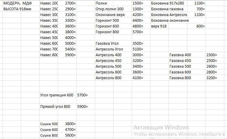 Модульная кухня «Модерн» Набор-2 (3,0м) Диал в Нижнем Новгороде фото №12