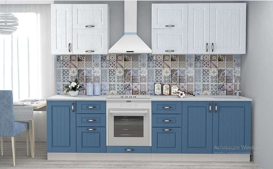 Кухня «ПРОВАНС» вариант- 6 (2,7м) модульная в Нижнем Новгороде фото №1