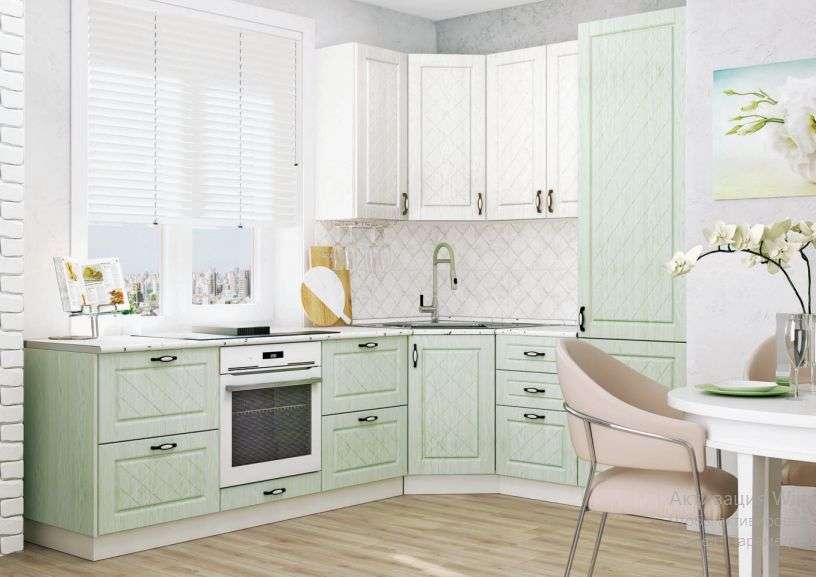 Кухня «РОМБ» вариант-5 (2716х2000мм) Модульная в Нижнем Новгороде фото №1