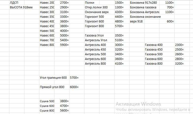 Кухня «ЛДСП» Набор-3 (3400х2216мм) Модульная в Нижнем Новгороде фото №11