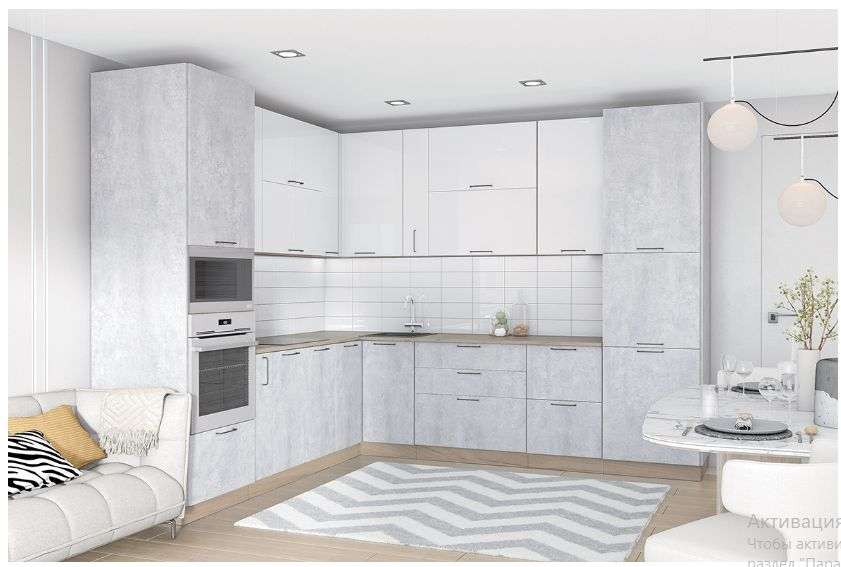 Кухня «ЛДСП» Набор-6 (2616х2916мм), Модульная в Нижнем Новгороде фото №1