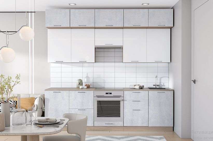 Кухня «ЛДСП» Набор-12 (2,6м), Модульная в Нижнем Новгороде фото №1