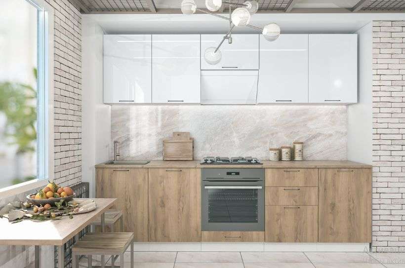 Кухня «ЛДСП» Набор-2 (2,6м), Модульная в Нижнем Новгороде фото №1