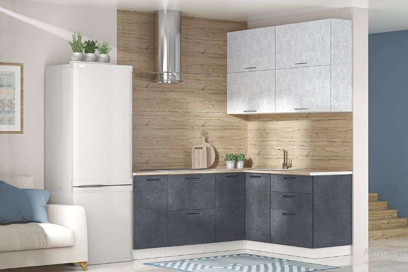 Кухня «ЭКО+» Набор 2 (2000мм х 1616мм) Модульная в Нижнем Новгороде фото №1