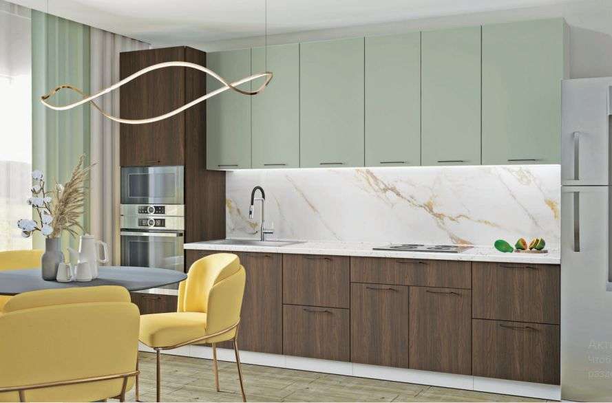 Кухня «ЭКО+» Набор 3,2м Модульная (Диал) в Нижнем Новгороде фото №1