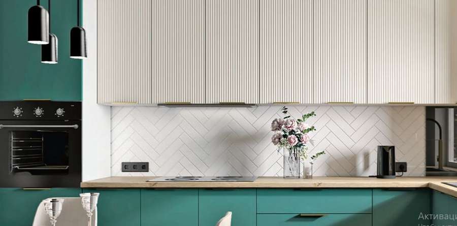 Кухня «ЭКО Волна» Набор 3600х1800мм, Модульная (Диал) в Нижнем Новгороде фото №2