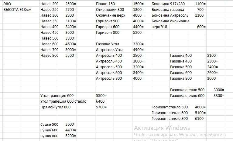 Кухня «ЭКО+» Набор 2000х2700мм, Модульная (Диал) в Нижнем Новгороде фото №12