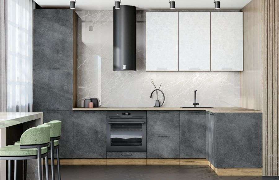 Кухня «ЭКО+» Набор 3200х1400мм, Модульная (Диал) в Нижнем Новгороде фото №1