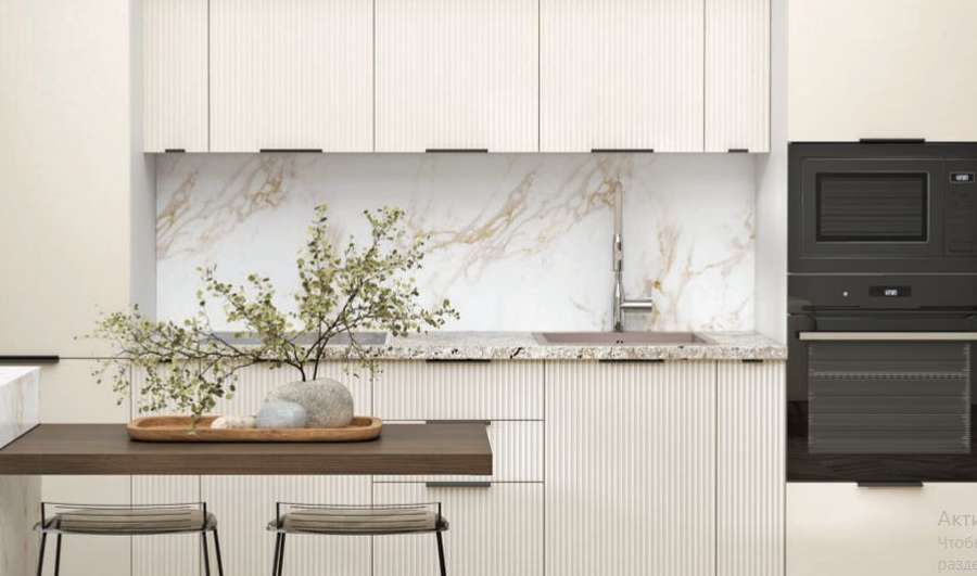 Кухня «ЭКО Волна» Набор 3,1м Модульная (Диал) в Нижнем Новгороде фото №2