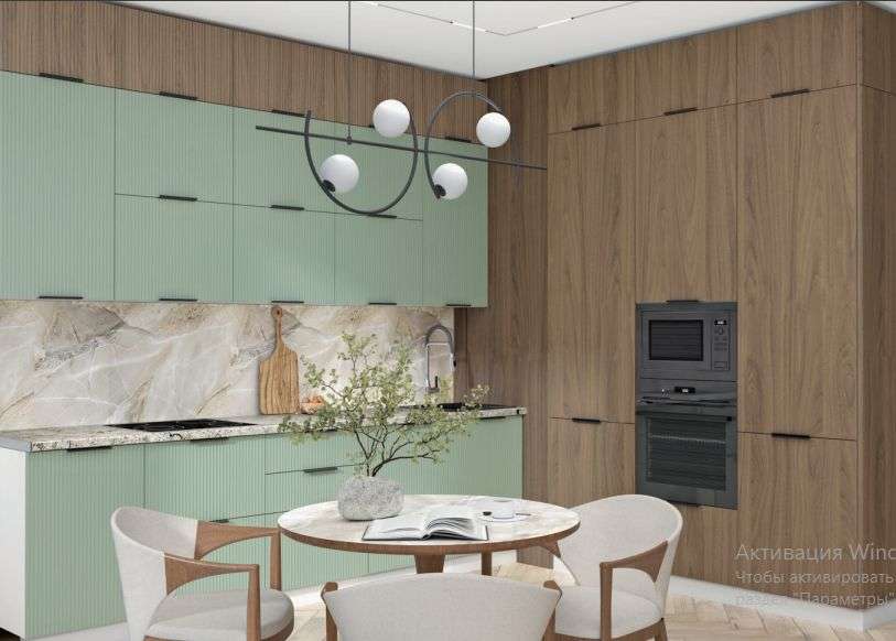 Кухня «ЭКО Волна» Набор 2800 и 1816мм, Модульная (Диал) в Нижнем Новгороде фото №1