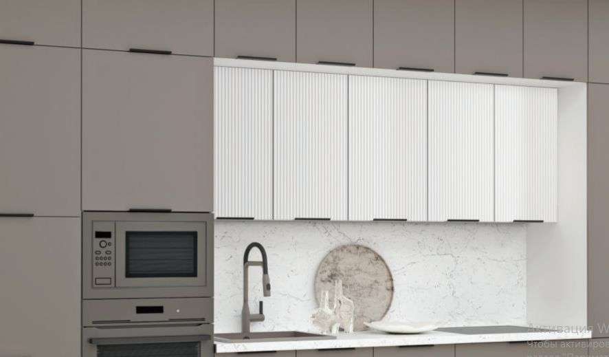 Кухня «ЭКО Волна» Набор 3850мм, Модульная (Диал) в Нижнем Новгороде фото №2
