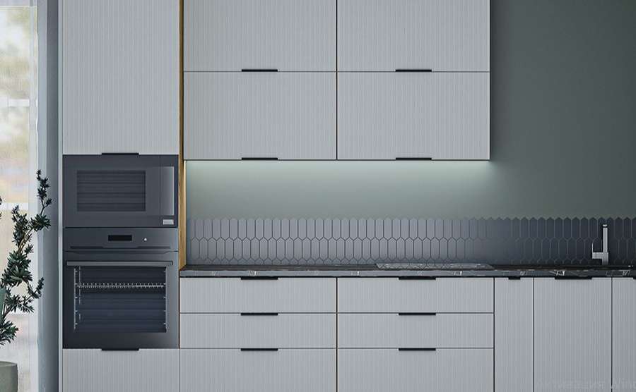 Кухня «ЭКО ПОЛОСЫ» Набор 3,2м Модульная (Диал) в Нижнем Новгороде фото №4