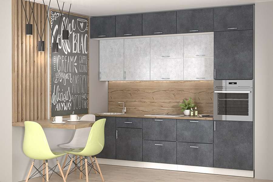 Кухня «ЭКО» Набор 2,8м Модульная (Диал) в Нижнем Новгороде фото №1