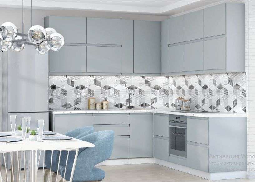 Кухня «РИО» вариант-4, 2200х2400 мм, Модульная (Диал) в Нижнем Новгороде фото №1