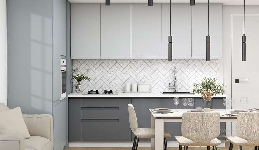 Кухня «РИО» 2,5м Модульная (Диал) в Нижнем Новгороде фото №1