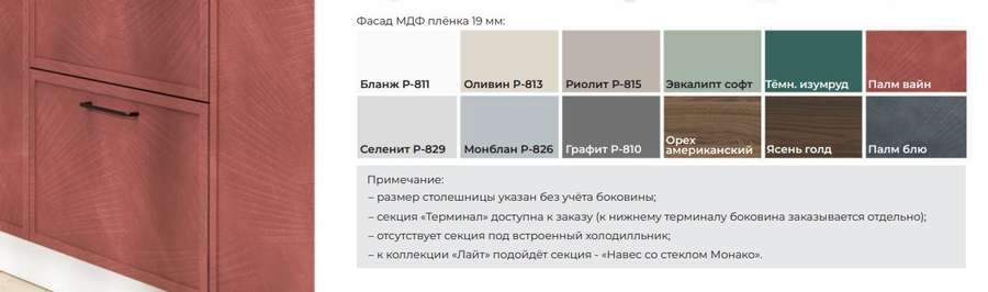 Кухня «Лайт» Набор-7, Модульная (Диал) в Нижнем Новгороде фото №9