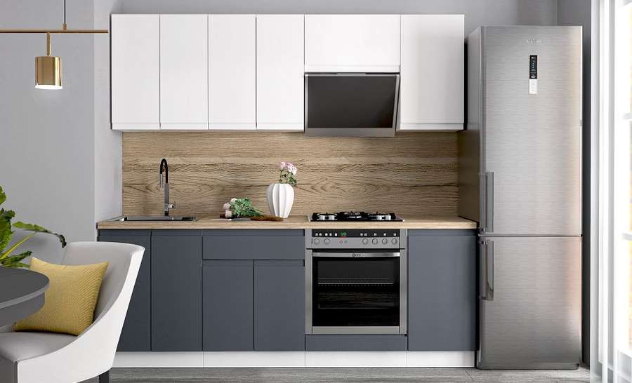 Кухня «Рио» Размер 2,2м Готовое решение (Диал) в Нижнем Новгороде фото №1