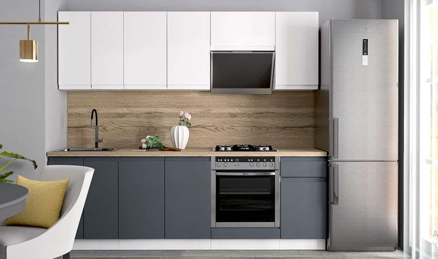 Кухня «Рио» Размер 2,4м Готовое решение (Диал) в Нижнем Новгороде фото №1