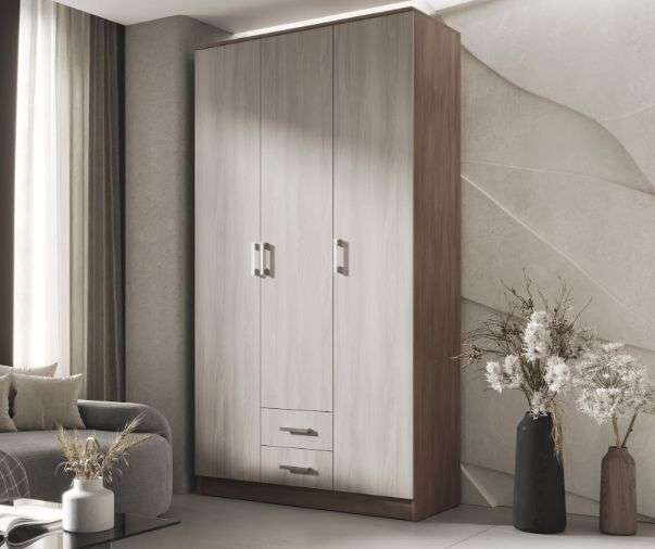 Шкаф 3-х створчатый «ТРИО» без зеркал, Различные цвета в Нижнем Новгороде фото №4