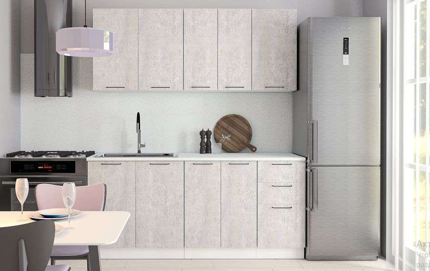 Кухня «ЛДСП» Размер 1,8м Готовое решение (Диал) в Нижнем Новгороде фото №1