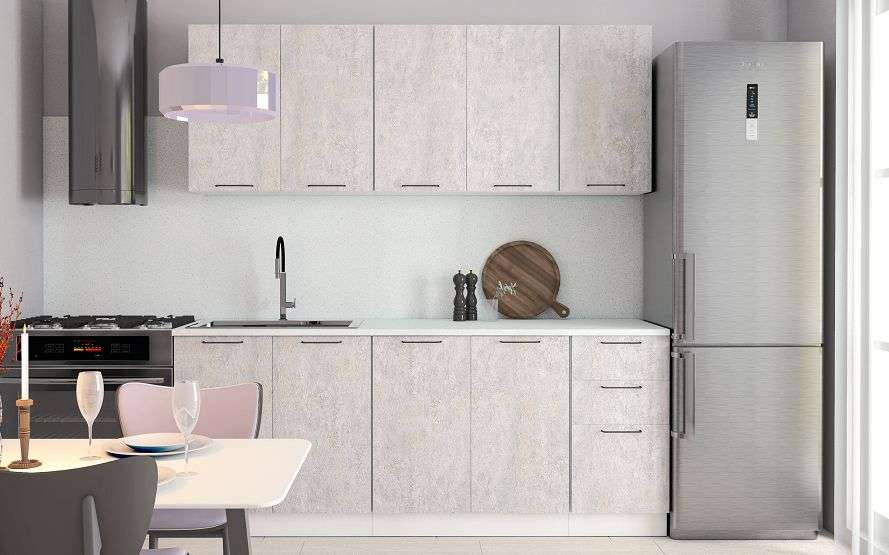 Кухня «ЛДСП» Размер 2,0м Готовое решение (Диал) в Нижнем Новгороде фото №1