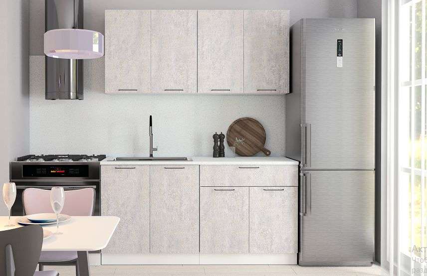 Кухня «ЛДСП» Размер 1,6м Готовое решение (Диал) в Нижнем Новгороде фото №1