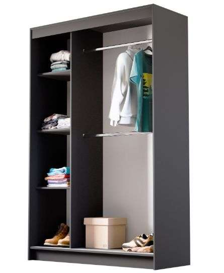 Шкаф-купе «Бруно 6» Графит (Эра) в Нижнем Новгороде фото №3