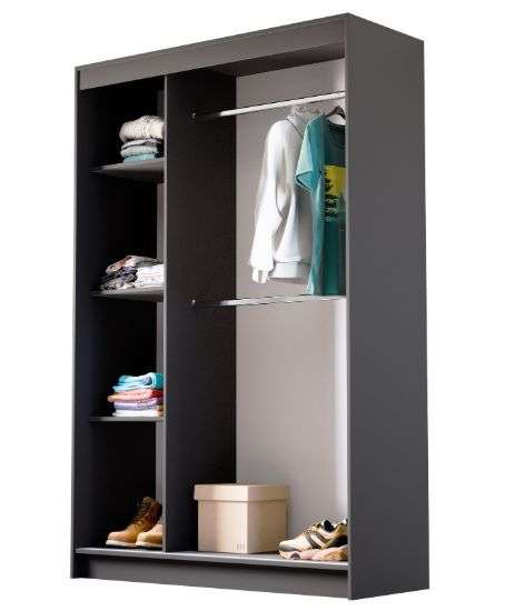 Шкаф-купе «Бруно 2» Графит (Эра) в Нижнем Новгороде фото №3