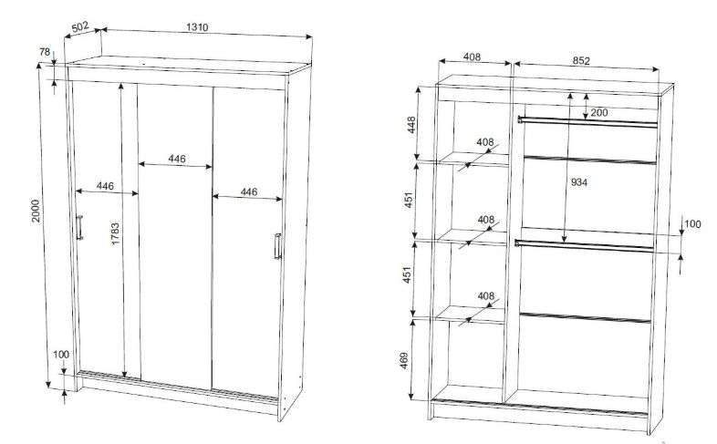 Шкаф-купе «Бруно 1» (Эра) в Нижнем Новгороде фото №9