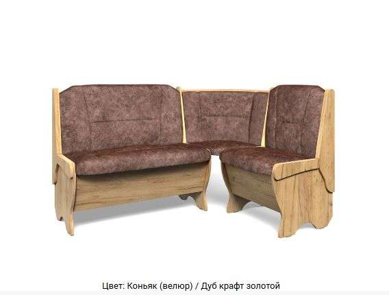 Кухонный диванчик угловой «Орхидея» (Бител) в Нижнем Новгороде фото №5