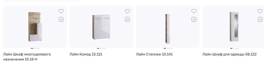 Прихожая «Лайн» Модульная (Моби) в Нижнем Новгороде фото №16
