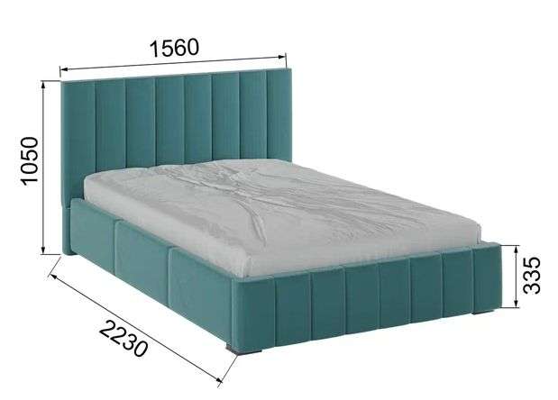 Кровать «Нега» чеыре размера, 11 цветовых решений (Домани) в Нижнем Новгороде фото №14